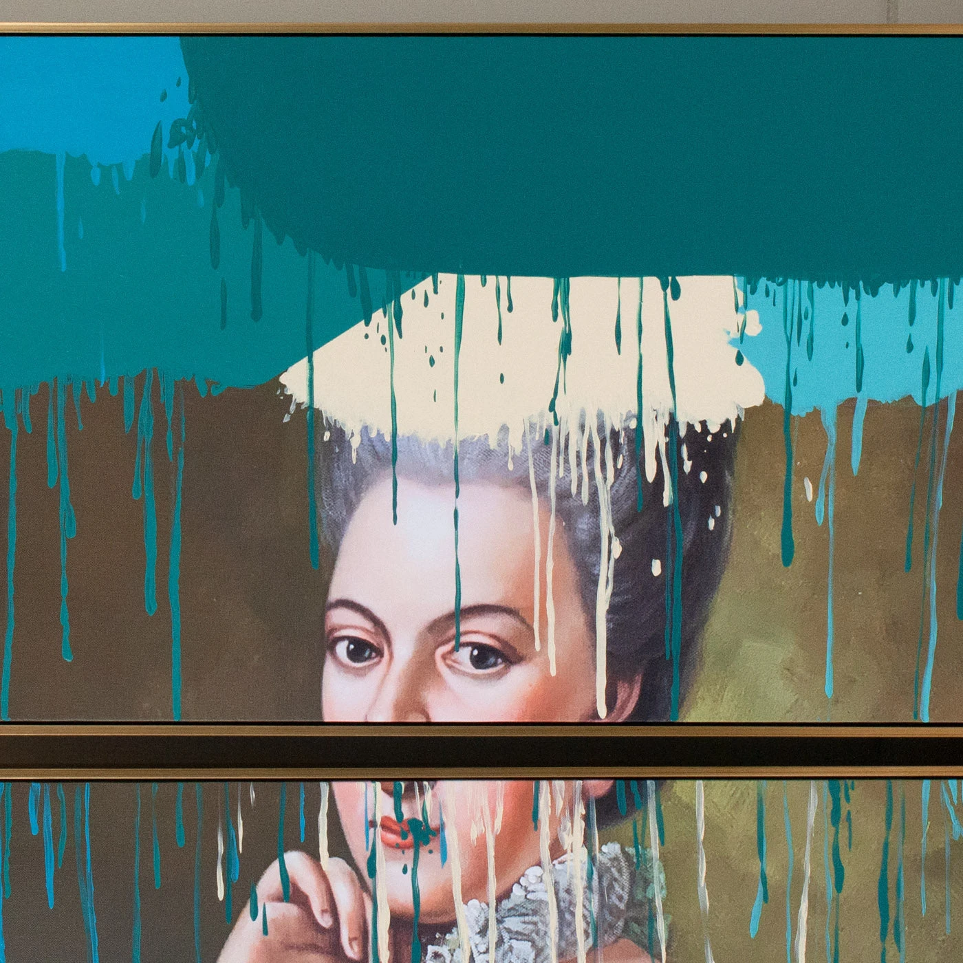 Lady Ella Drip Giclee Triptych 3 Lady Ella Drip Giclee Triptych - Image 3