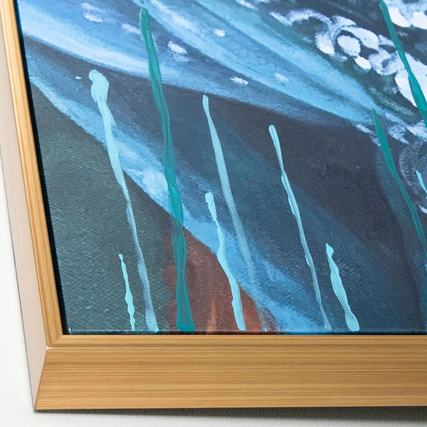 Lady Ella Drip Giclee Triptych 5 Lady Ella Drip Giclee Triptych - Image 5