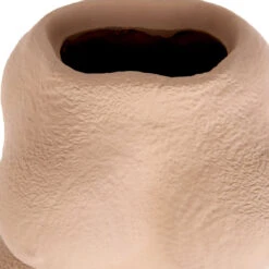 Lady Polyresin Pot - Sand Brown -Furniture Shop LadyPolyresinPot SandBrown.05