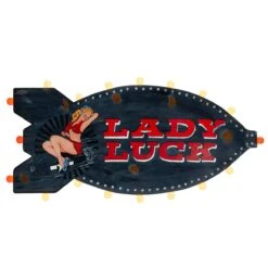 Lady Luck Sign