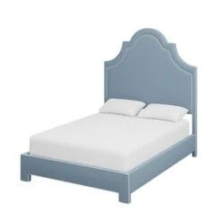 Custom Landry Bed -Furniture Shop LandryBedinFoleyBlueWoven.02 8d621ab3 d5dc 427e a69a 9a2317bd78b0
