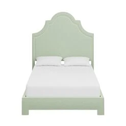 Custom Landry Bed -Furniture Shop LandryBedinNikkiJadeChenille.01 6d5ed095 d833 4595 a7ed 2f7f90ded26d