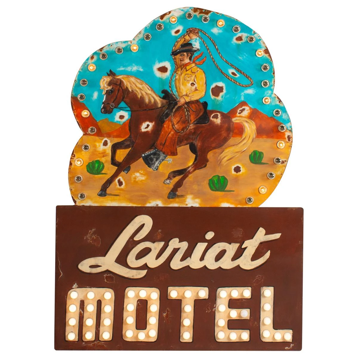 Lariat Hotel Sign 1 Lariat Hotel Sign