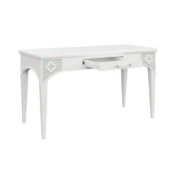 Custom Le Fleur Desk -Furniture Shop LeFleurDeskinCarolineGrasscloth.05