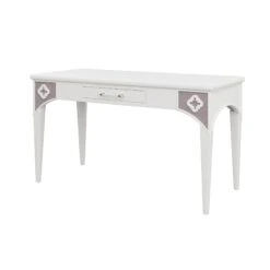Custom Le Fleur Desk -Furniture Shop LeFleurDeskinCatherineGrasscloth.03 5ec8924e da1f 4917 983d 9925ad7c5e69