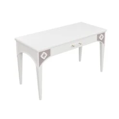 Custom Le Fleur Desk -Furniture Shop LeFleurDeskinCatherineGrasscloth.04 8b4faab2 2ecd 448f b594 dec183055327