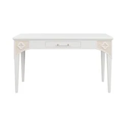 Custom Le Fleur Desk -Furniture Shop LeFleurDeskinCharlotteGrasscloth.01 1f59b884 7c68 4406 9074 0bf241af0b27
