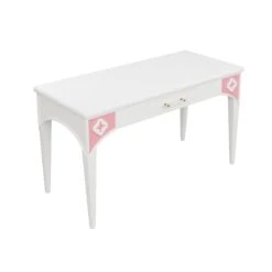 Custom Le Fleur Desk -Furniture Shop LeFleurDeskinEmmaGrasscloth.04