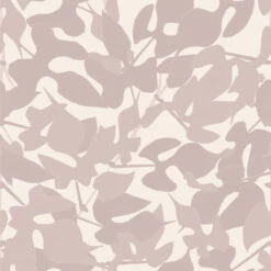 Leaves Wallpaper - Dusty Rose