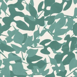 Leaves Wallpaper - Jade