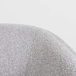 Lost & Found Swivel Chair In Heather Grey Boucle -Furniture Shop Lost FoundSwivelChairinGreyBoucle.04