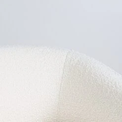 Lost & Found Swivel Chair In Ivory Boucle -Furniture Shop Lost FoundSwivelChairinIvoryBoucle.04