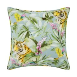 Custom Pillow - Mangrove Tiger Blue