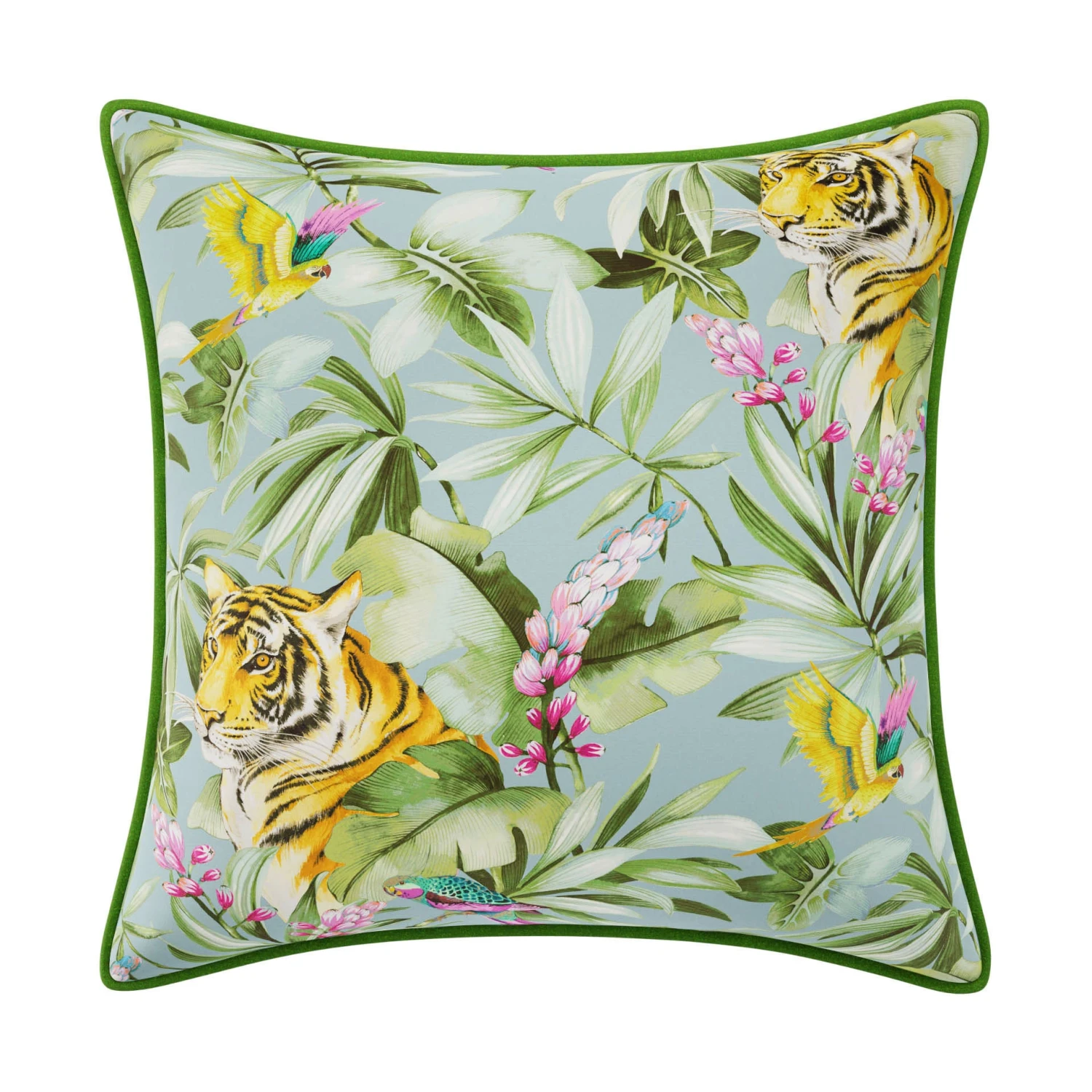 Custom Pillow - Mangrove Tiger Blue 6 Custom Pillow - Mangrove Tiger Blue - Image 6