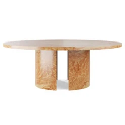 Custom Marquess Dining Table -Furniture Shop MarquessDiningTable.NaturalOliveAsh.01