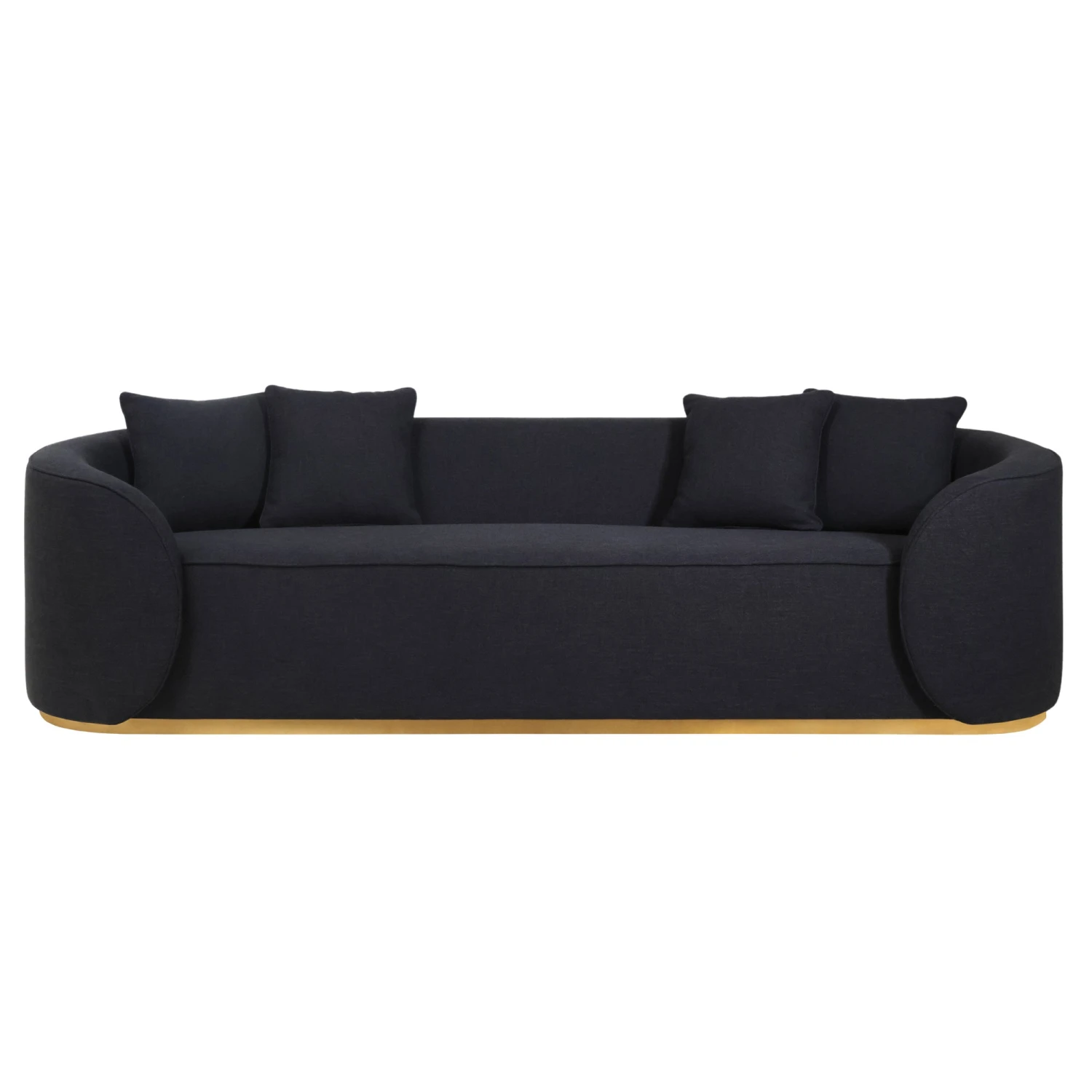 Martita Sofa In Black Tweed 1 Martita Sofa In Black Tweed