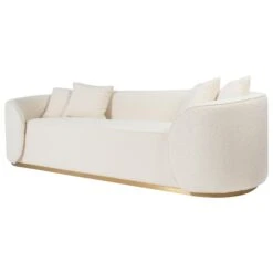 Martita Sofa In Ivory Boucle -Furniture Shop MartitaSofainIvoryBoucle.02