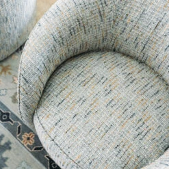 Martita Swivel Chair In Cameo Blue -Furniture Shop MartitaSwivelChairInCameoBlue.08