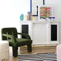 Fuck It Medium -Furniture Shop Mason Accent Chair in Green Velvet.09 0799a779 568e 47f6 bcdb 9931a33a40b6