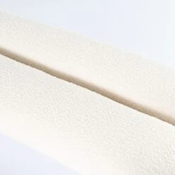 Maxwell Bench In Ivory Boucle -Furniture Shop MaxwellBenchInIvoryBoucle.05