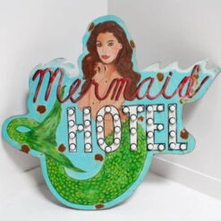 Mermaid Hotel Sign 7 Mermaid Hotel Sign -Furniture Shop Mermaid 20Hotel 20Sign.04