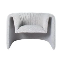 Miles Chair In Grey Boucle 12 Miles Chair In Grey Boucle -Furniture Shop MilesChairInGreyBoucle.01