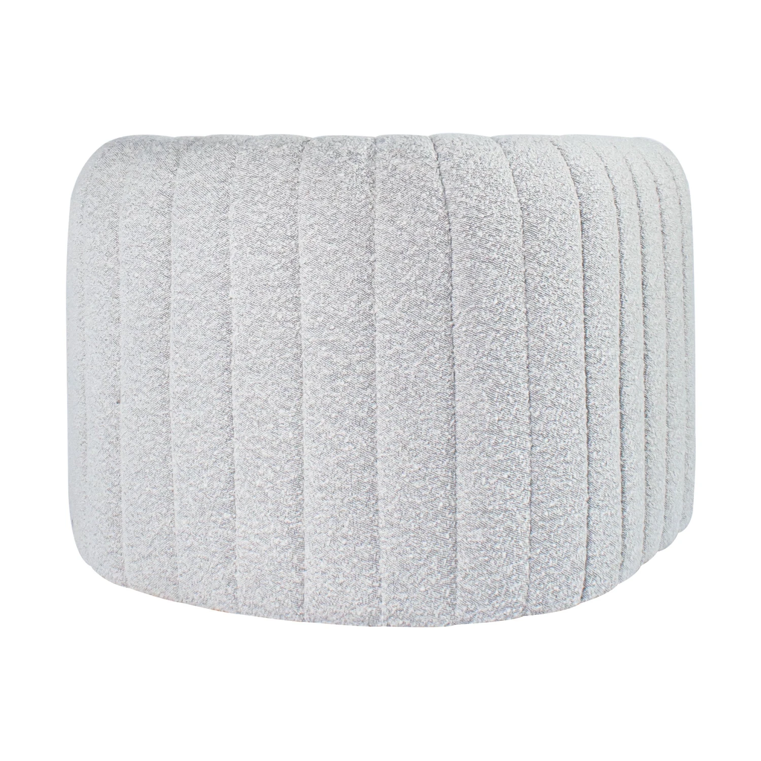 Miles Chair In Grey Boucle 5 Miles Chair In Grey Boucle - Image 5