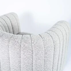 Miles Chair In Grey Boucle 14 Miles Chair In Grey Boucle -Furniture Shop MilesChairInGreyBoucle.04