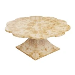 Custom Mirabell Dining Table -Furniture Shop MirabellDiningTableinGoldenPecanMappaBurl.03