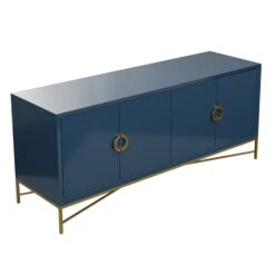 Custom Monarch Credenza -Furniture Shop MonarchCredenzainLacquer.BoeingNavy.03 fd75441d a911 48f9 b563 bdbf0388b2b6