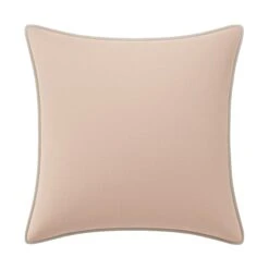 Custom Pillow - Monique Baby Pink Velvet -Furniture Shop MoniqueBabyPinkVelvetwithDaliIvoryVelvetPiping.02