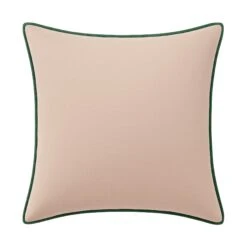 Custom Pillow - Monique Baby Pink Velvet -Furniture Shop MoniqueBabyPinkVelvetwithSpadeAquaVelvetPiping.02