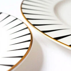 Monochrome Plate Set - Whale Of A Time -Furniture Shop MonochromePlateSet WhaleOfATime.04