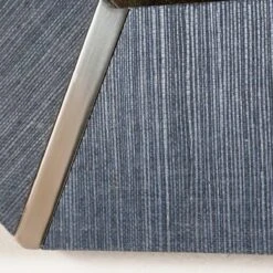 Montreal Mirror In Norris Grasscloth - Chrome -Furniture Shop Montreal 20Mirror 20in 20Norris 20Grasscloth 20 20Chrome.03