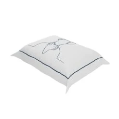 Navy Cowboy Boudoir Pillow Cover 7 Navy Cowboy Boudoir Pillow Cover -Furniture Shop NavyCowboyBoudoirPillowCover.02