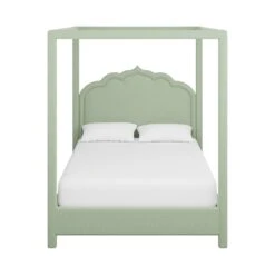 Custom Novi Canopy Bed -Furniture Shop NoviCanopyBedinNikkiJadeChenille.01 a2a6c11b b7b0 4745 aa95 5c6bcd57568d