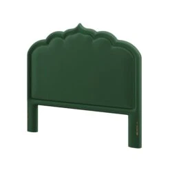Custom Novi Headboard -Furniture Shop NoviHeadboardinEvelynEmeraldVelvet.02