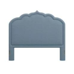 Custom Novi Headboard -Furniture Shop NoviHeadboardinFoleyBlueWoven.01
