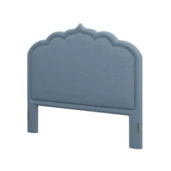 Custom Novi Headboard -Furniture Shop NoviHeadboardinFoleyBlueWoven.02