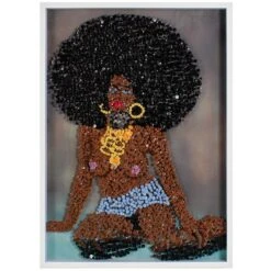 Nude Button Portrait