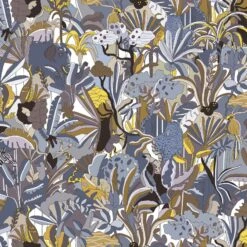 Papua Forest Fabric - Gold