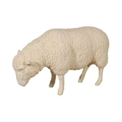 Peach Resin Indoor Outdoor Sheep