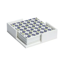 Pickleball Coaster Set - Navy