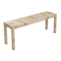 Custom Pierson Console Table 29 Custom Pierson Console Table -Furniture Shop PiersonConsoleTableMatrix.NaturalMappaBurl.04