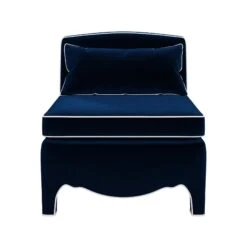 Custom Prima Donna Chair -Furniture Shop PrimaDonnaChair.AdelaNavyVelvet.02