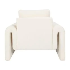 Promenade Chair In Ivory Boucle -Furniture Shop Promenade 20Chair.06