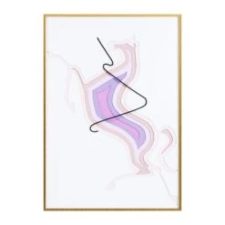 Purple Horse - Left Facing