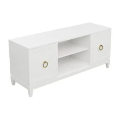 Queen Credenza -Furniture Shop QueenCredenzaMatrix.CirrusWhite.03