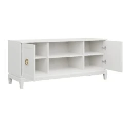 Queen Credenza -Furniture Shop QueenCredenzaMatrix.CirrusWhite.04