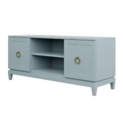 Queen Credenza -Furniture Shop QueenCredenzaMatrix.CitationBlue.02